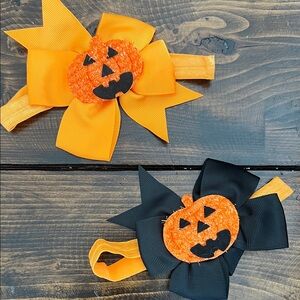 Halloween Pumpkin Headband Set for Kids